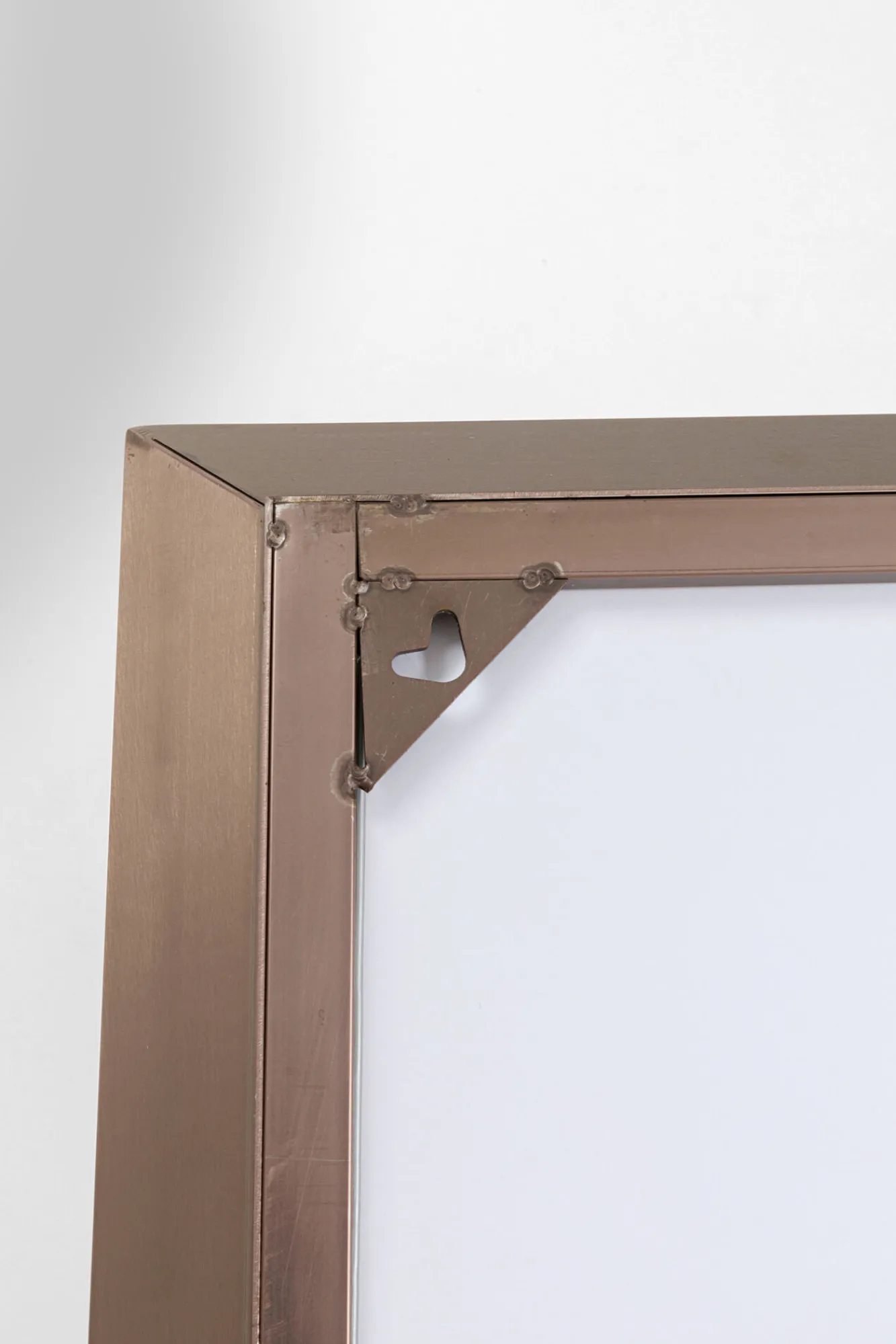 Online KARE Design Lustro ścienne Arezzo coffee trapez 65(45)x160cm - KARE