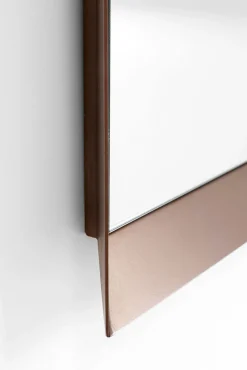 Sale KARE Design Lustro ścienne Arezzo coffee 70x200cm - KARE