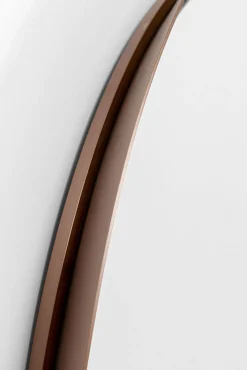 Discount KARE Design Lustro ścienne Arezzo coffee Ø100cm - KARE