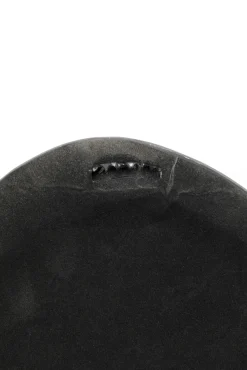 Discount KARE Design Lustro ścienne czarne loft asymetryczne 29x61 cm - KARE