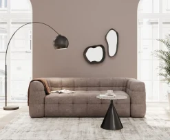 Discount KARE Design Lustro ścienne czarne loft asymetryczne 29x61 cm - KARE