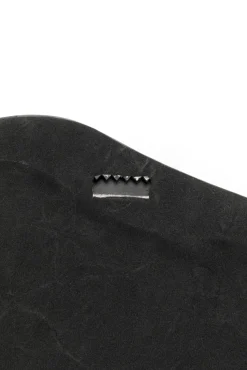 Discount KARE Design Lustro ścienne czarne loft asymetryczne 40x34 cm - KARE