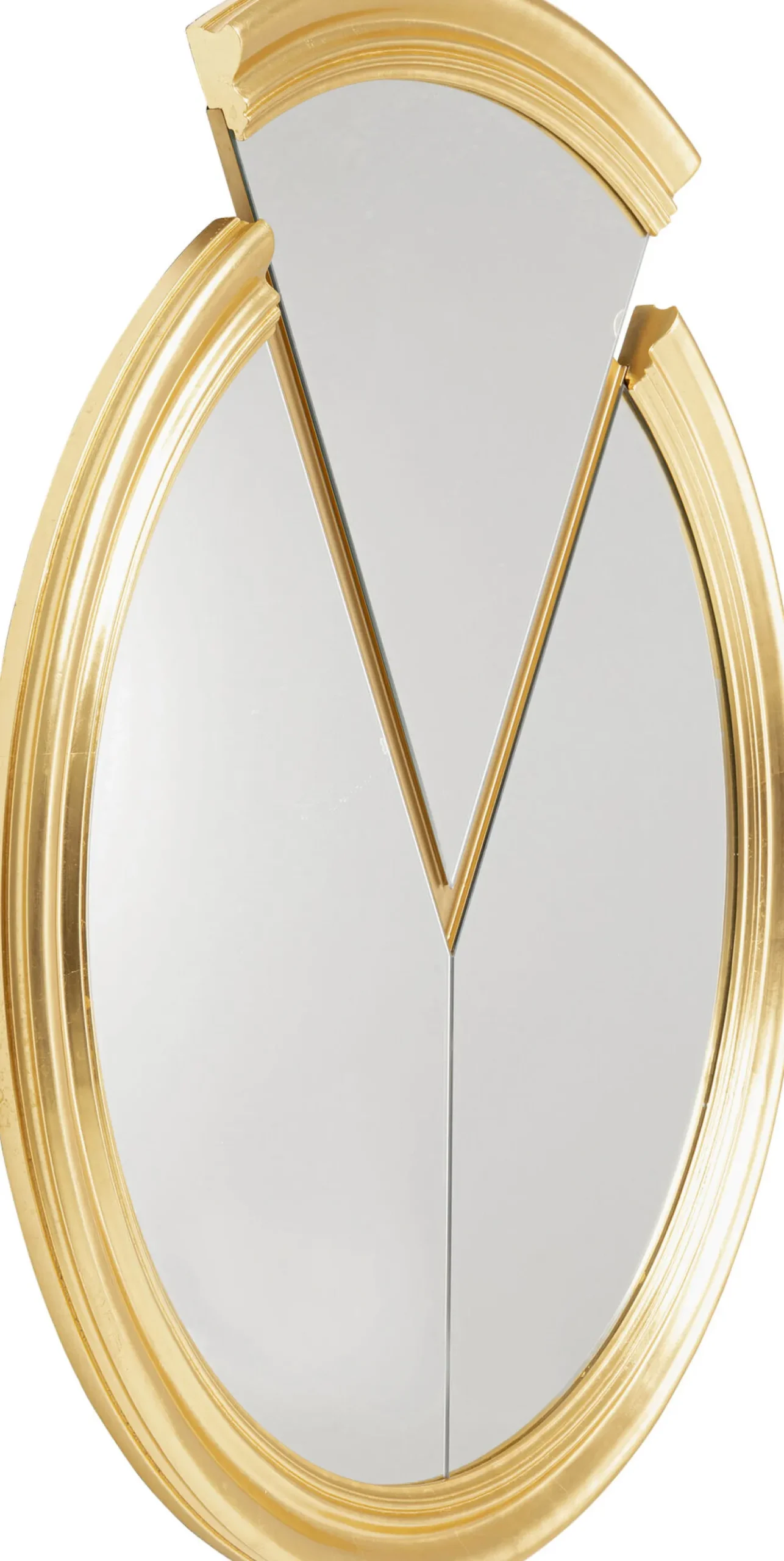 New KARE Design Lustro ścienne Double Vision okrągłe 112x100cm - KARE