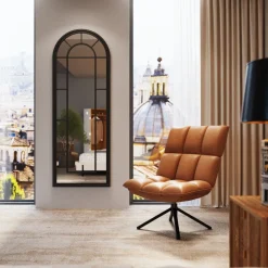 Discount KARE Design Lustro czarne rama stalowa loft okno 60x170 cm - KARE