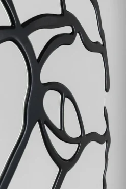 Fashion KARE Design Lustro Pieces Ø100 cm czarne - KARE