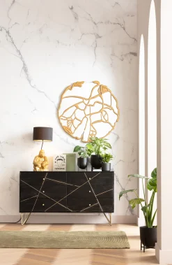 Online KARE Design Lustro Pieces Ø100 cm złote - KARE