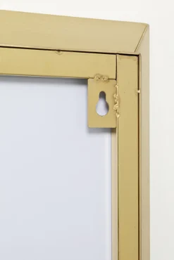 Best KARE Design Lustro prostokątne rama złota stalowa 80x120 cm - KARE