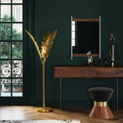 Hot KARE Design Lustro Ravello 55x80 cm sheesham brązowo-czarne - KARE