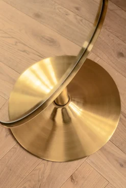 Discount KARE Design Lustro stojące Curve MO 40x170 cm mosiężne - KARE