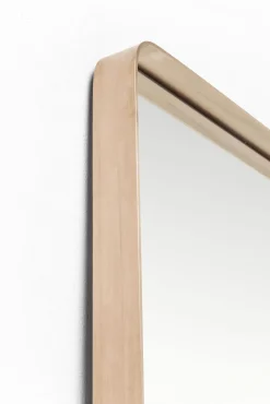 Hot KARE Design Lustro stojące Curve Rectangular 200x70 cm miedziane - KARE