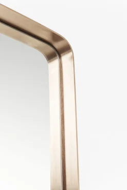 Hot KARE Design Lustro stojące Curve Rectangular 200x70 cm miedziane - KARE