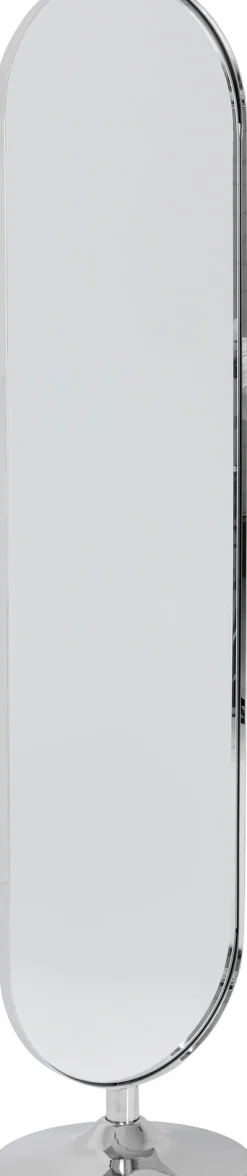Clearance KARE Design Lustro stojące Curvy 40x170 cm chromowane - KARE
