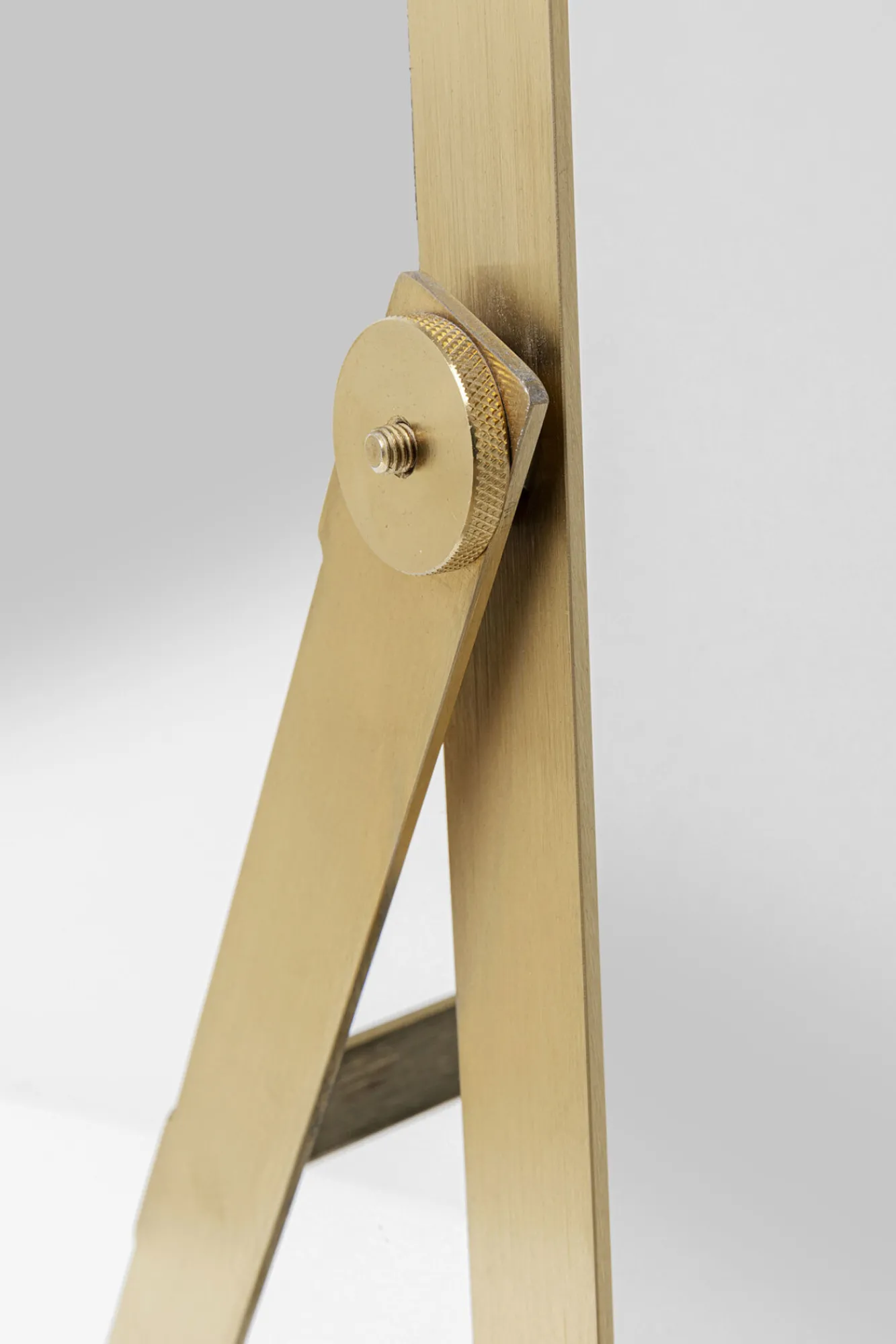 Best KARE Design Lustro stojące do sypialni 55x160 cm złote - KARE