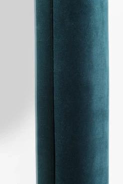 Best KARE Design Lustro Velvet Square 100x100 cm niebieskie - KARE