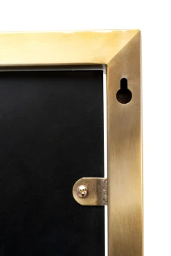 Best KARE Design Lustro w złotej ramie ceramika i stal 120x100 cm - KARE