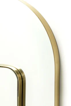 Sale KARE Design Lustro w złotej ramie podwójne 80x140 cm - KARE