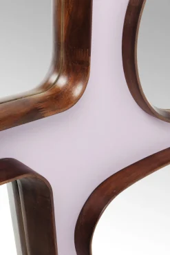 Outlet KARE Design Lustro wiszące Art Shapes 170x130 cm różowe - KARE