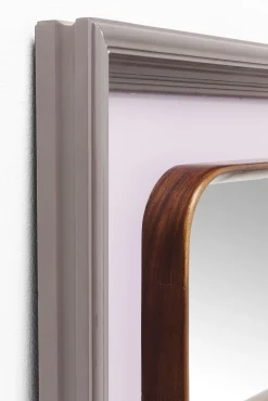 Outlet KARE Design Lustro wiszące Art Shapes 170x130 cm różowe - KARE