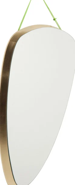 Sale KARE Design Lustro wiszące Jetset 83x56 cm złote - KARE