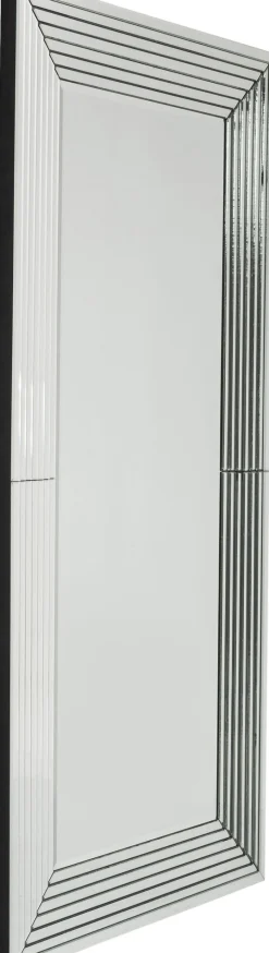 Online KARE Design Lustro wiszące Linea Rectangular 200x100 cm srebrne - KARE