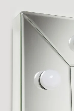 Clearance KARE Design Lustro wiszące Make Up Square 81x81 cm srebrne - KARE