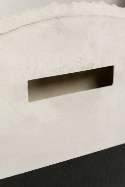 Outlet KARE Design Lustro wiszące okrągłe białe motyw muszli Ø110 cm - KARE