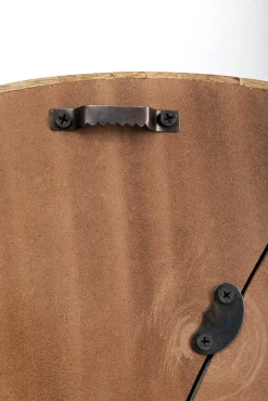 Best KARE Design Lustro wiszące okrągłe MDF i żywica epoksydowa Ø67 cm - KARE