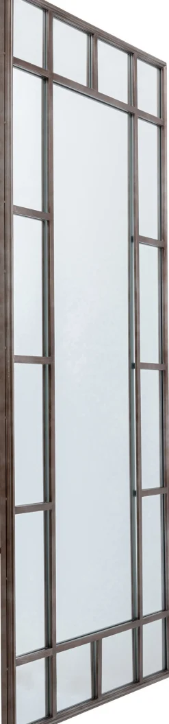 Fashion KARE Design Lustro wiszące Window Iron 200x90 cm brązowe - KARE