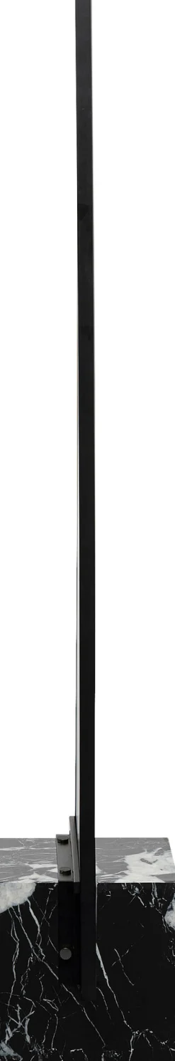 Hot KARE Design Lustro z czarną ramą 46x180 cm podstawa z marmuru - KARE