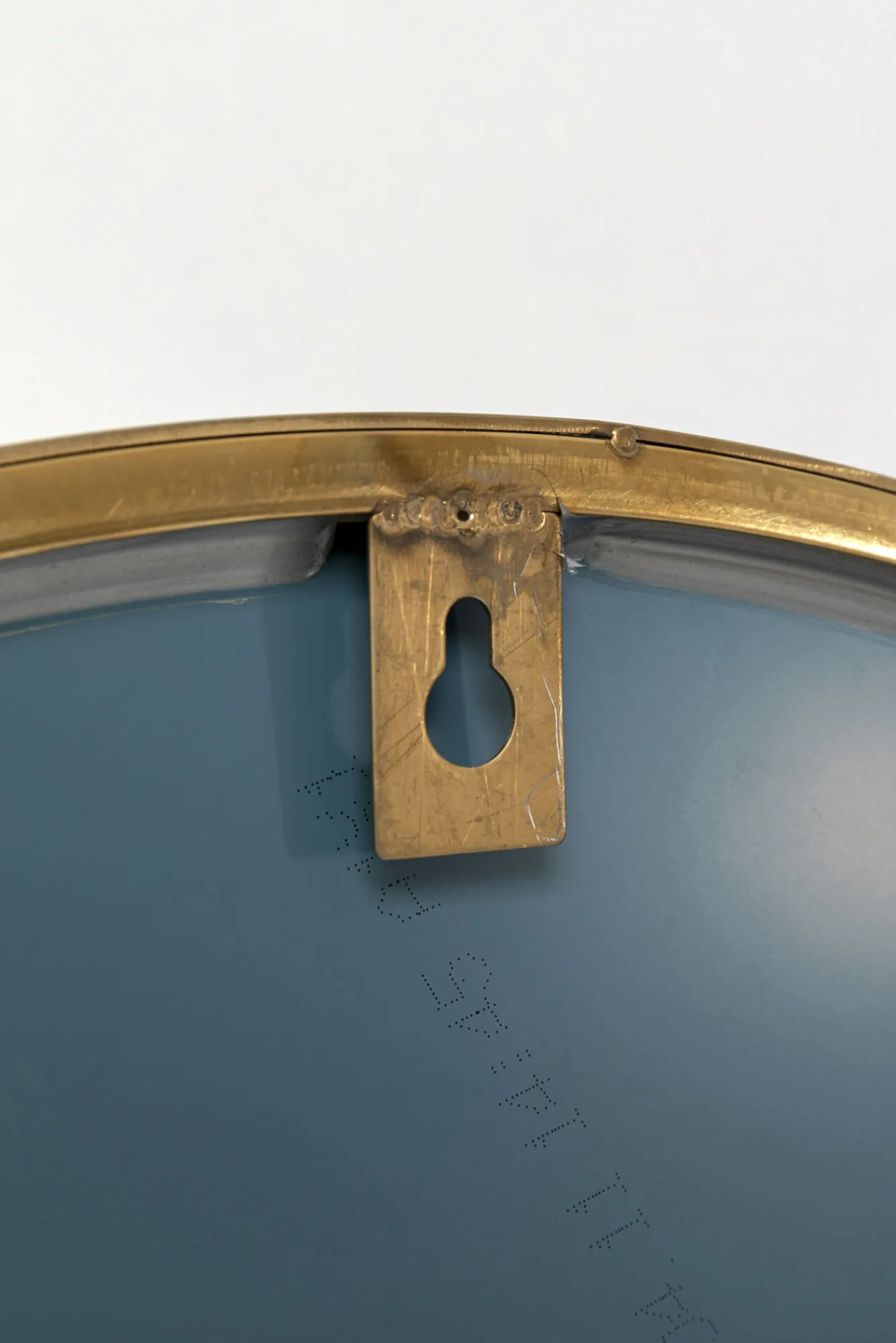 Discount KARE Design Lustro z wieszakami okrągłe złote Ø65 cm - KARE