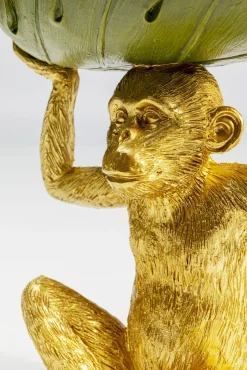 Clearance KARE Design Misa dekoracyjna Banana Leaf 24x22 cm zielono-złota - KARE