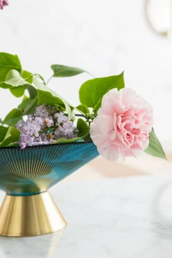 Clearance KARE Design Misa dekoracyjna Birdie Ø26x11 cm turkusowa - KARE