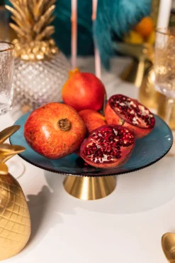 Clearance KARE Design Misa dekoracyjna Birdie Ø26x11 cm turkusowa - KARE