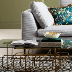 Online KARE Design Misa dekoracyjna Flower Bloom Ø25 cm kremowo-złota - KARE