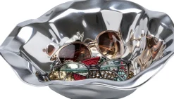 Discount KARE Design Misa dekoracyjna Jade 32x30 cm aluminium srebrna - KARE