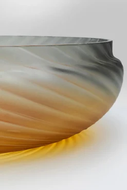 Hot KARE Design Misa dekoracyjna Paris Ø30x10 cm brązowo-szara - KARE