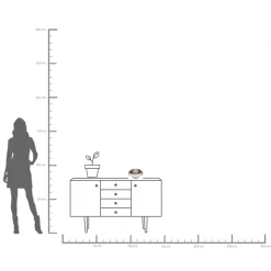 Clearance KARE Design Misa dekoracyjna srebrna z aluminium uchwyty z motywem słonia 23x18 cm - KARE