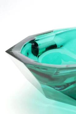 New KARE Design Misa dekoracyjna szkło z recyklingu zielone Ø25 cm - KARE