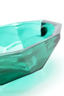 New KARE Design Misa dekoracyjna szkło z recyklingu zielone Ø25 cm - KARE