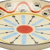 Outlet KARE Design Misa dekoracyjna z ceramiki boho kolorowe wzory Ø27 cm - KARE
