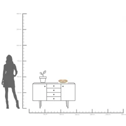 Outlet KARE Design Misa dekoracyjna z ceramiki boho kolorowe wzory Ø27 cm - KARE