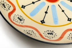 Outlet KARE Design Misa dekoracyjna z ceramiki boho kolorowe wzory Ø27 cm - KARE