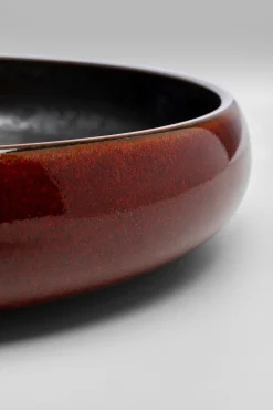 Sale KARE Design Misa kamionkowa 990 ml czarno-brązowa - KARE