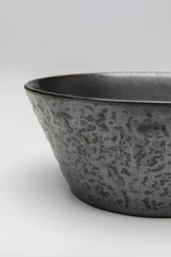 Outlet KARE Design Miseczka na przekąski czarna kamionkowa 315 ml Ø13 cm - KARE