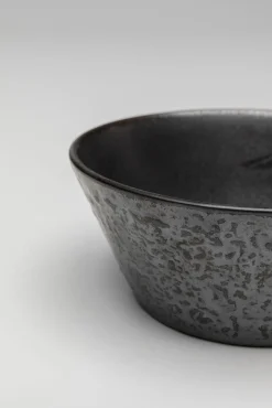 Outlet KARE Design Miseczka na przekąski czarna kamionkowa 315 ml Ø13 cm - KARE