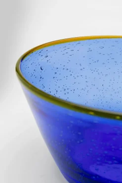 Fashion KARE Design Miseczka szklana niebieska o pojemności 650 ml - KARE