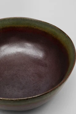 Hot KARE Design Miska 960 ml fioletowo-zielona kamionka Ø17 cm - KARE