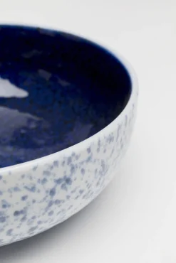 Fashion KARE Design Miska kamionkowa w kolorze niebieskim Ø16 cm 550 ml - KARE