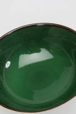 Fashion KARE Design Miska na przekąski zielona porcelana Ø17 cm 500 ml - KARE