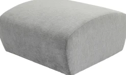 Outlet KARE Design Moduł - pufa Lucca 86x76 cm szara - KARE